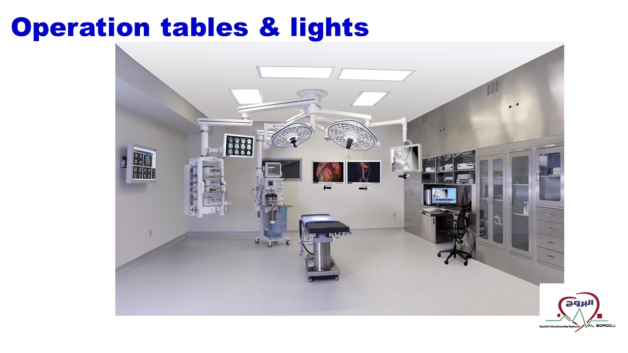 Operation tables & lights